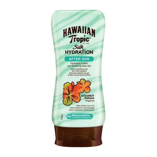 Hawaiian Tropic Silk Hydration Air Soft After Sun Coconut & Papaya 180ml