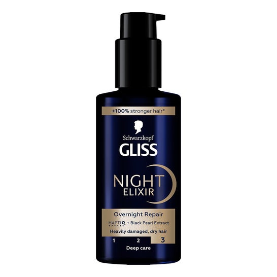 Schwarzkopf Gliss Night Elixir Sérum Cabello Dañado 100 ml