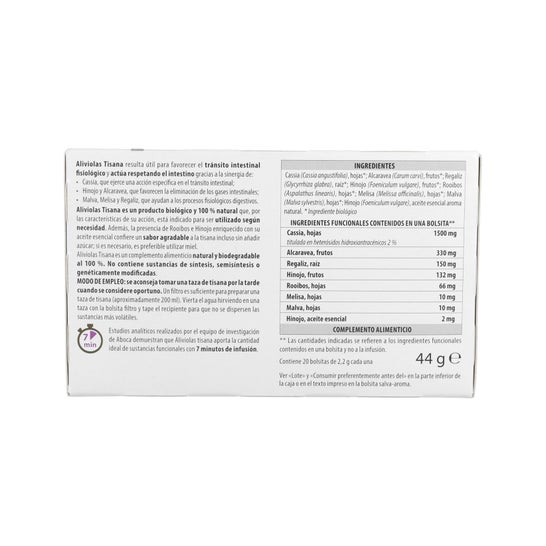 Aboca Aliviolas Bio Tisana 20uds
