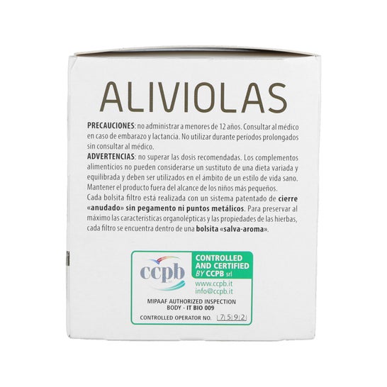 Aboca Aliviolas Bio Tisana 20uds
