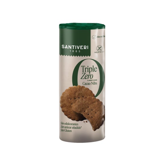 Santiveri Galletas Triple Zero Cacao Nibs 210 gr