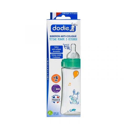 Dodie Anti-Colic Baby Bottle Initiation+ 270ml Flow 2 0-6 Months 2 Bab