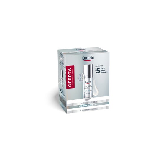 Eucerin Pack Hyaluron-Filler Epigenetic Serum 30 ml + Dermatoclean Gel Limpiador Facial 200 ml