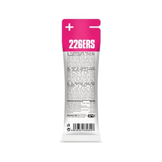 226Ers High Fructose Gel Fresa 80g