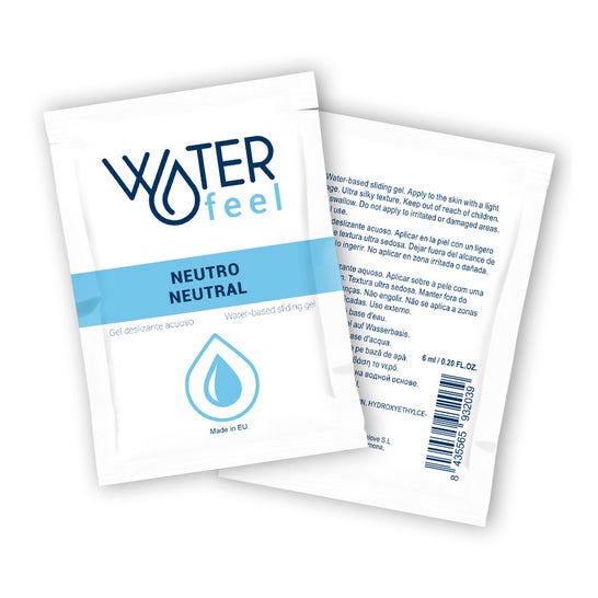 Waterfeel Gel Deslizante Base Agua Neutro 6ml