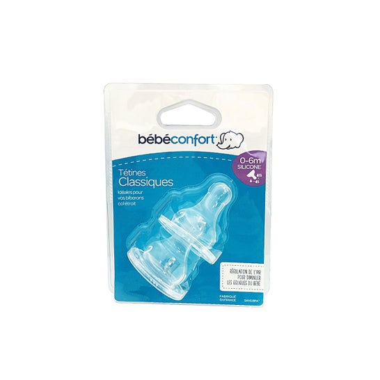 Bebe Confort Tetina Silicona Standard Talla 1 2uds