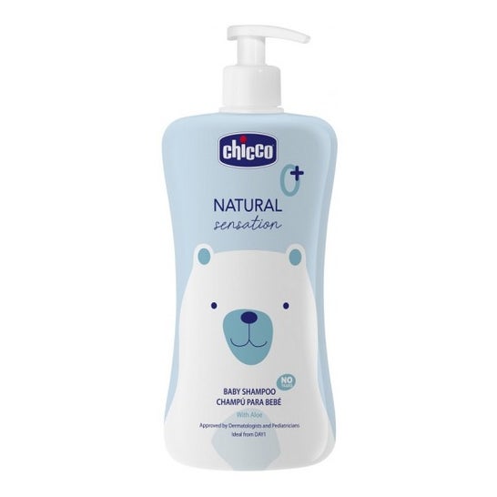 Chicco Natural Sensation Baby Shampoo with Aloe No Tears 500ml