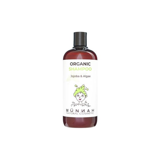 Münnah Natural Cosmetic Bio Champú Jojoba Algas 500ml