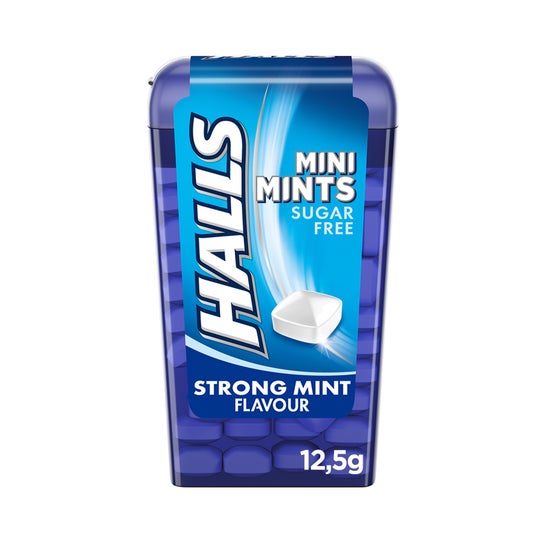 Halls Minimints stærk mynte 12,5g