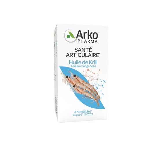 Arkogelules Krill Oil Glules Bottle Of 45