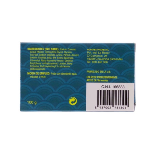 Dernove Jabón Natural de glicerina y Azufre 100 g