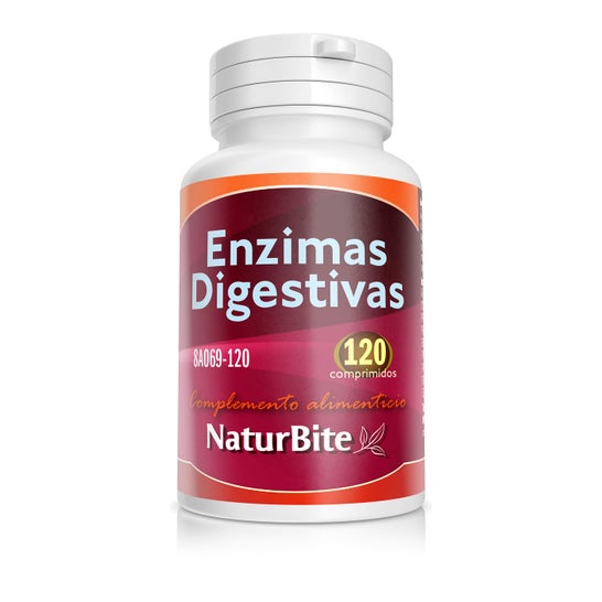 Naturbite Enzimas Digestivas 120comp