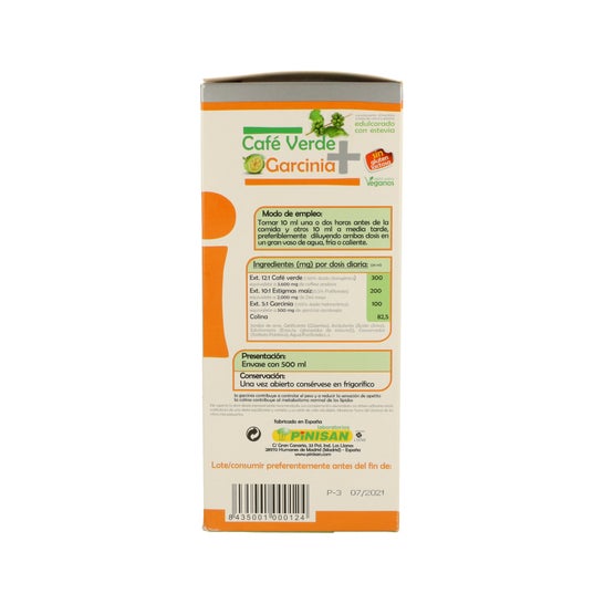 Pinisan Green Coffee with Garcinia 500ml