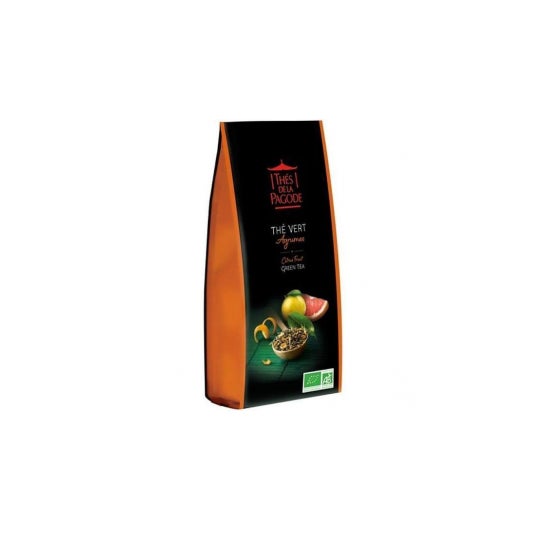 Ths of the Green Th Pagoda with Citrus Fruits Organic 110g