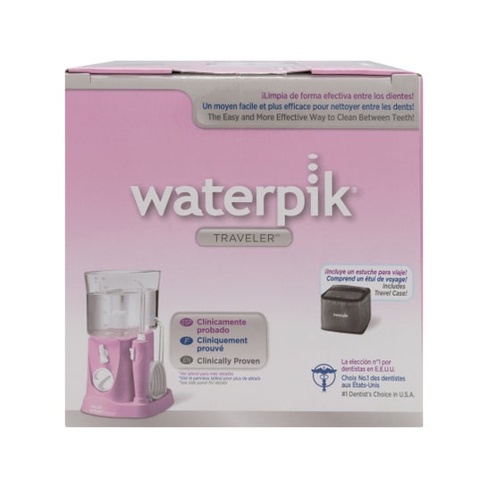 Waterpik® Traveler irrigador bucal eléctrico rosa WP-300