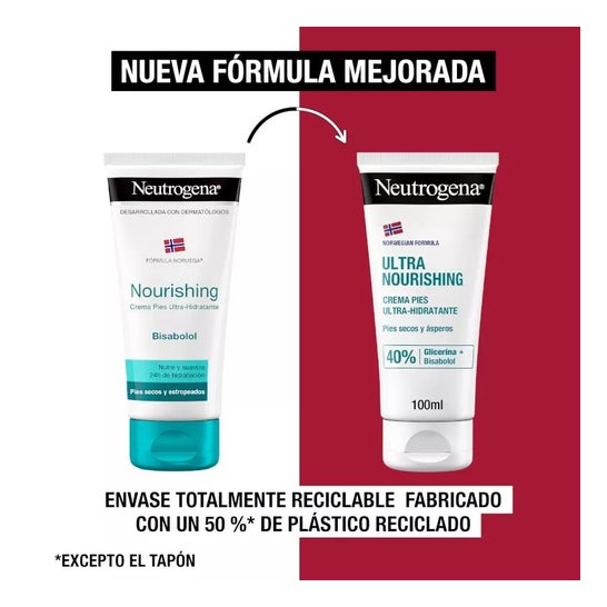 Neutrogena™ ultra-hydrating foot cream 100ml Neutrogena™ ultra-hydrating foot cream 100ml