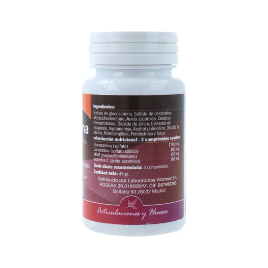 NaturBite Glucosamina Condroitin MSM Vit C 60 comp