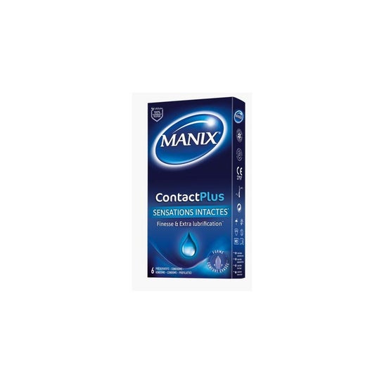 Manix Contact Plus Préservatif 6uds