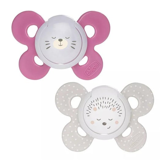 Chicco Chupete Silicona Physio Comfort Infantil 16-36m 2uds Chicco Chupete Silicona Physio Comfort Infantil 16-36m 2uds