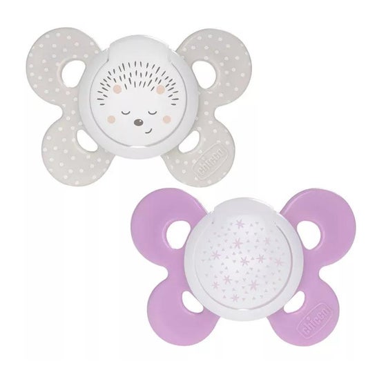 Chicco Chupete Silicona Physio Comfort Infantil 16-36m 2uds Chicco Chupete Silicona Physio Comfort Infantil 16-36m 2uds