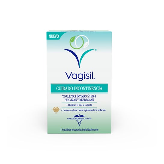 Vagisil Incontinencia Toallitas 12 uds
