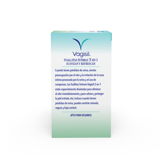 Vagisil Incontinencia Toallitas 12 uds