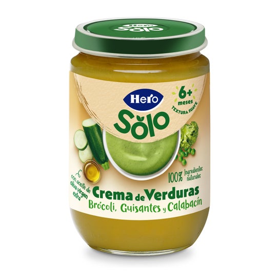 Hero Solo Broccoli Peas Zucchini Vegetable Cream 190 g