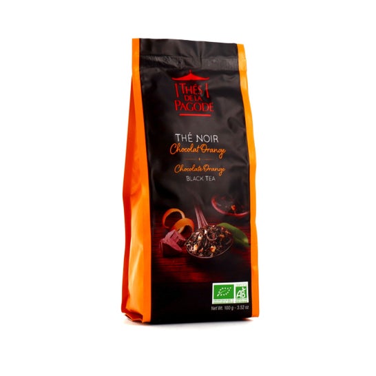 Pagoda Teas Bio-Bitterschokoladen-Orangentee 100g