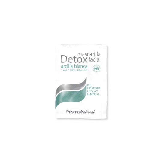 Prism Natural Detox White Clay Mask 25ml
