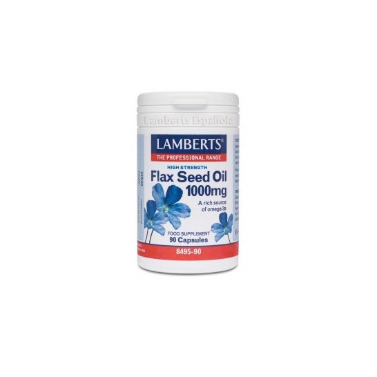 Lamberts Perlas Linaza 1000 Mg 90 caps