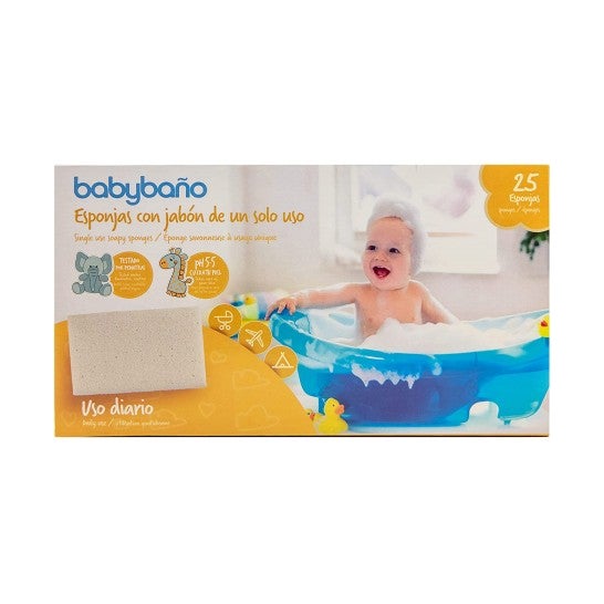 Baby Soap Sponge Bathroom Single Use