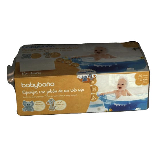 Baby Soap Sponge Bathroom Single Use