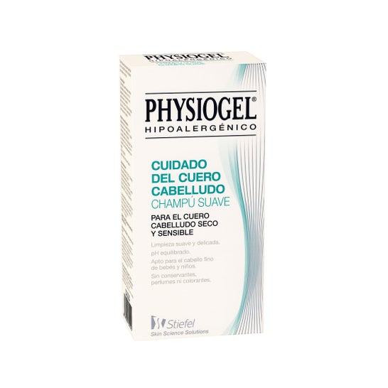 Physio gel blødt tør følsom hovedbund shampoo 250ml