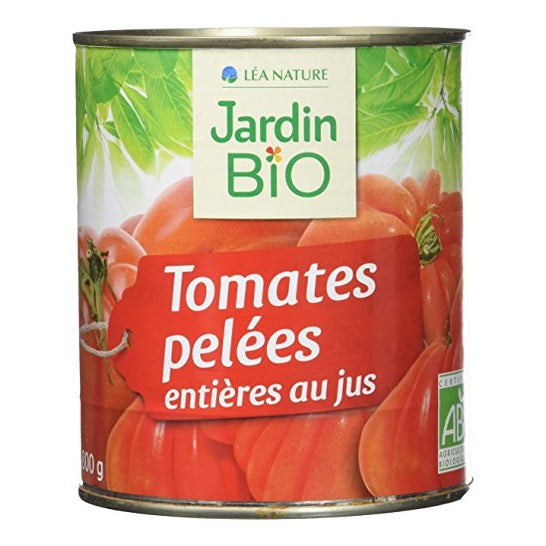 Jardin Bio Hele Gepelde Tomaten 800g