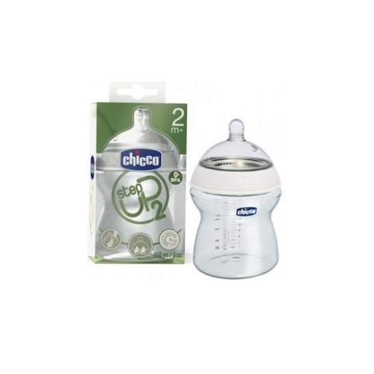 Chicco™ baby bottle Step Up tetina silicona boca ancha flujo normal 150ml 1ud