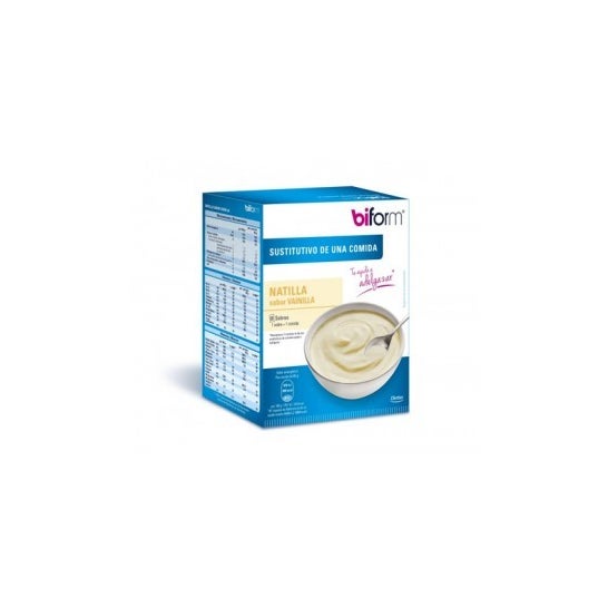 Biform Natillas Vainilla Sobres 6uds