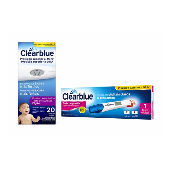 Clearblue Ovulation Test Pack 20 pcs + Early Digital Pregnancy Test