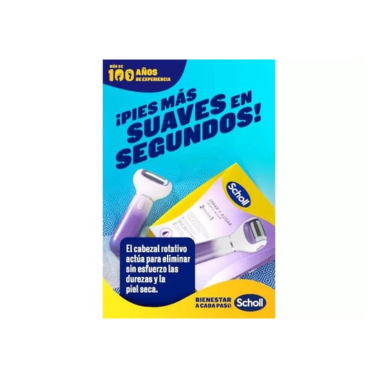 Dr. Scholl Lima Eléctrica Expert Care 2 en 1 Limar y Alisar Dr. Scholl Lima Eléctrica Expert Care 2 en 1 Limar y Alisar
