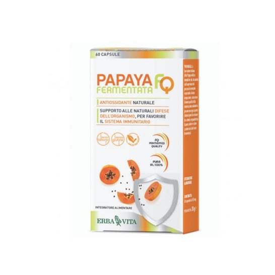 Erba Vita Papaya Fermentata Fq 60caps