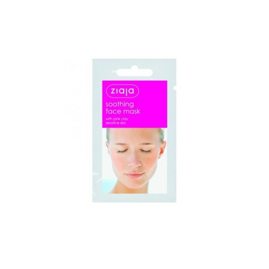Ziaja Mascarilla Facial Calmante Arcilla Rosa 7 ml