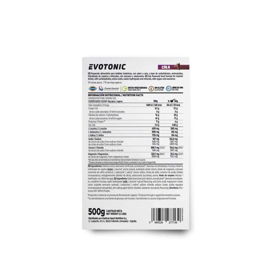 HSN Evotonic Cola 500 g