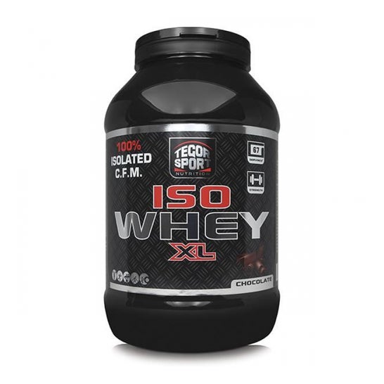 Tegor Sport complemento alimenticio ISO WHEY XL Chocolate 2200g