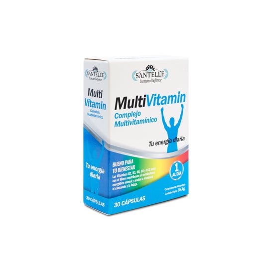 Santelle Inmunodefence MultiVitamin Complejo Multivitamínico 30caps