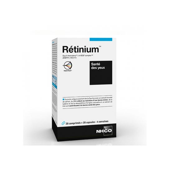 NHCO Retinium Eye Health 28 Tabletten en 28 Capsules