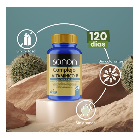 Sanon Complejo Vitamínico B 120caps