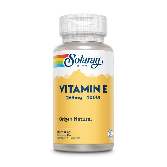 Solaray Vitamin E 400IU 50 Pearls