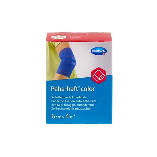 Peha-Haft venda azul 6 cmx4m 1 ud