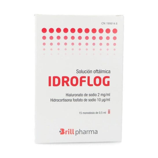 Idroflog Soluzione Oftalmica 15x0.5ml