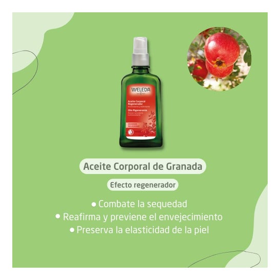 Weleda Aceite Corporal Regenerador de Granada 100 ml