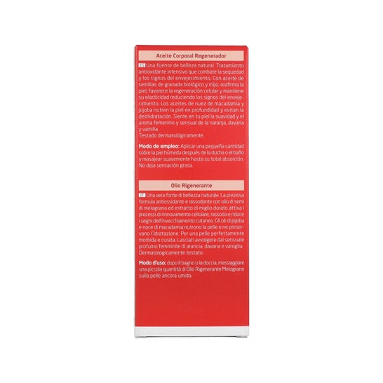 Weleda Aceite Corporal Regenerador de Granada 100 ml
